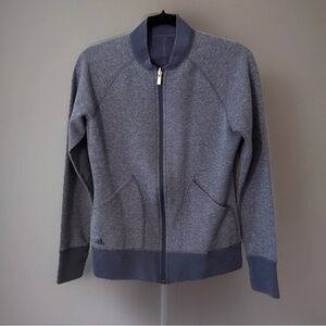 Adidas Blue Reversible Golf Pickleball Tennis Jacket Track  Zip-Up Size Medium